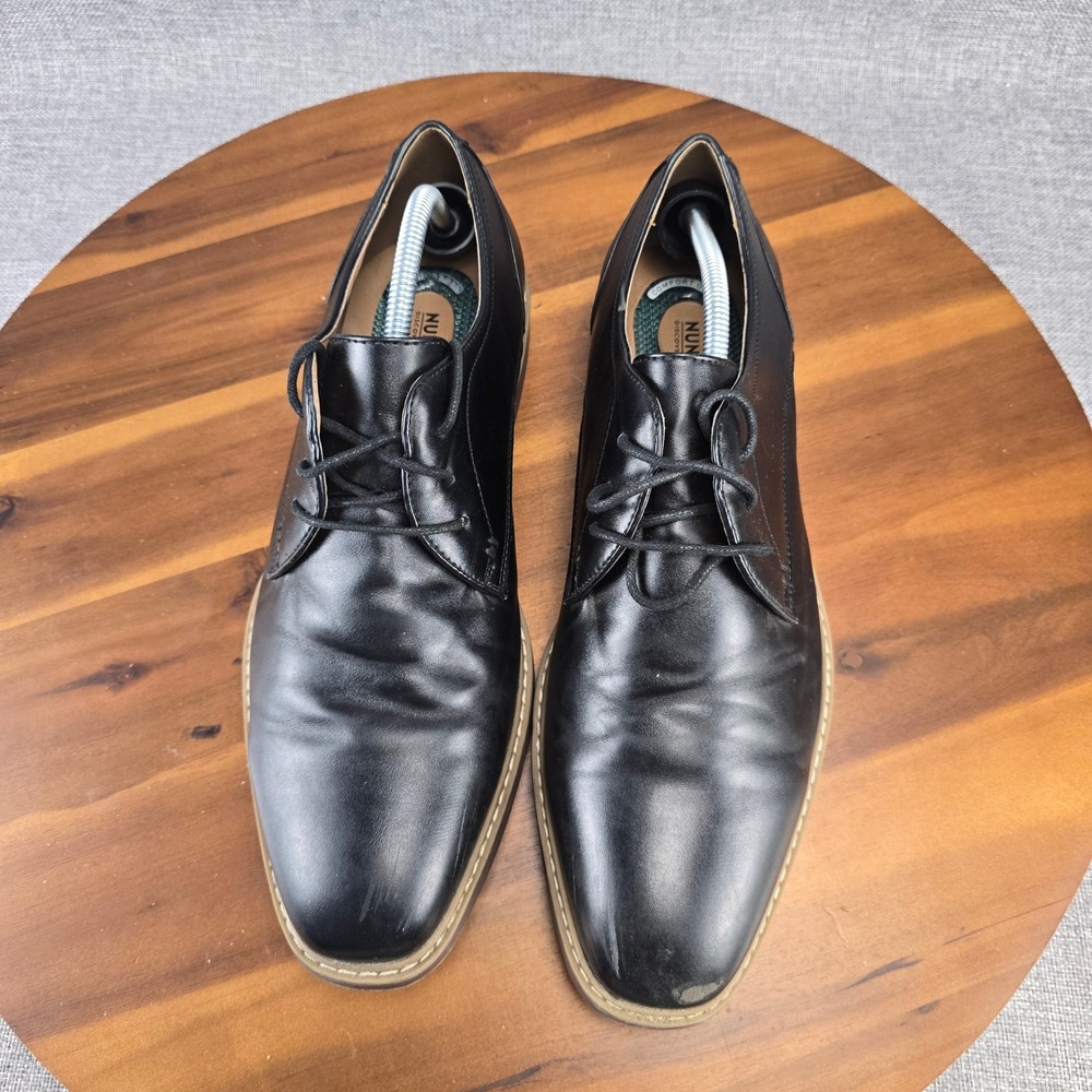 Nunn Bush Mens Dress Shoes Black Leather‎ Oxfords Lace Up Comfort Size 11.5M - Picture 14 of 14